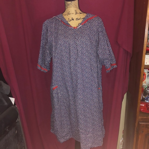 VINTAGE 60’s-70’s House Dress - Picture 1 of 5